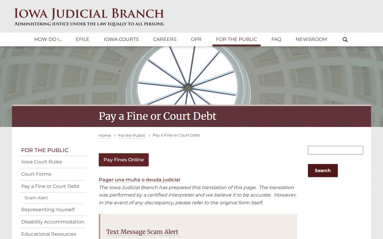 Official Davis County traffic warrant court debt payment routes